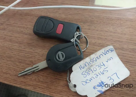 2016 Nissan Versa 1.6 Sv from USA, damaged, VIN 3N1CN7AP6GL889034